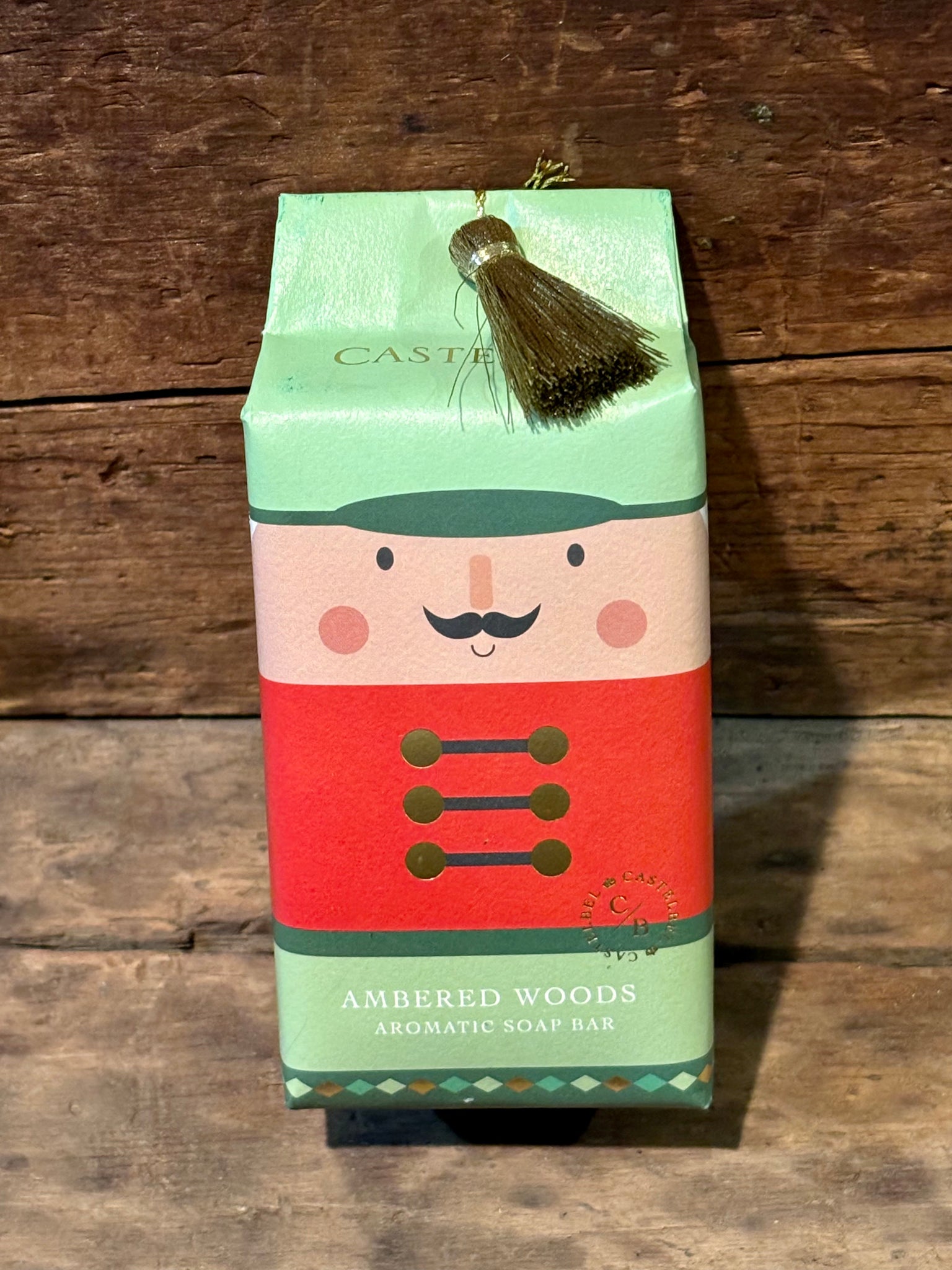 Nutcracker Christmas Soap