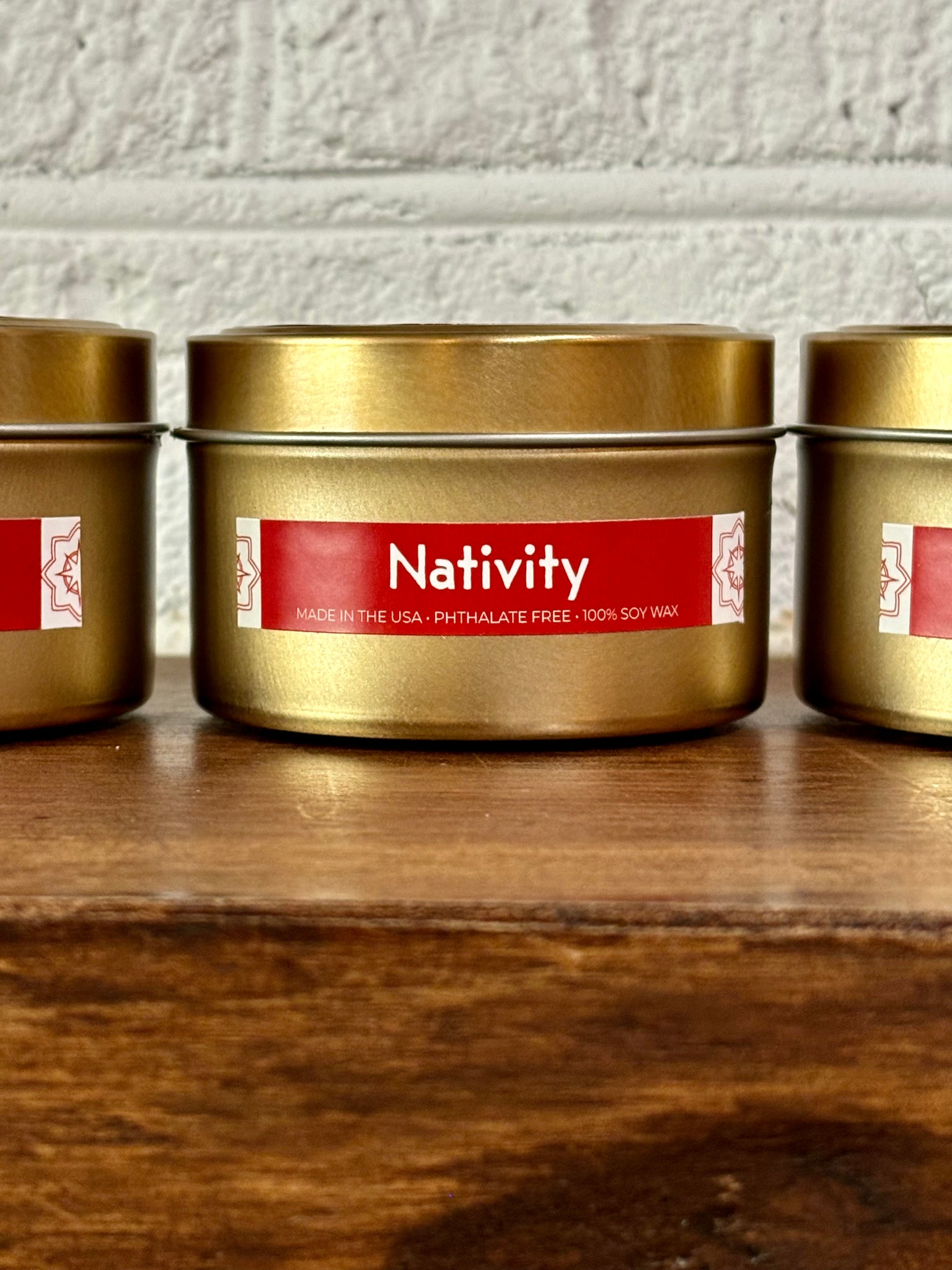 Nativity Travel Candles