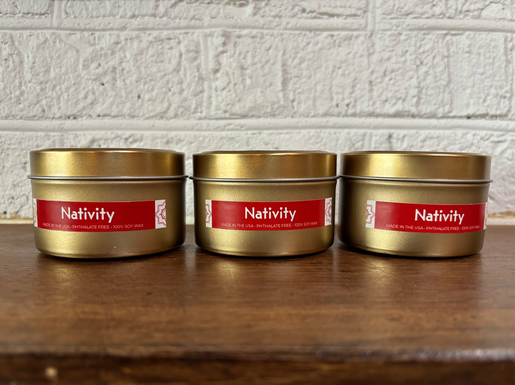 Nativity Travel Candles