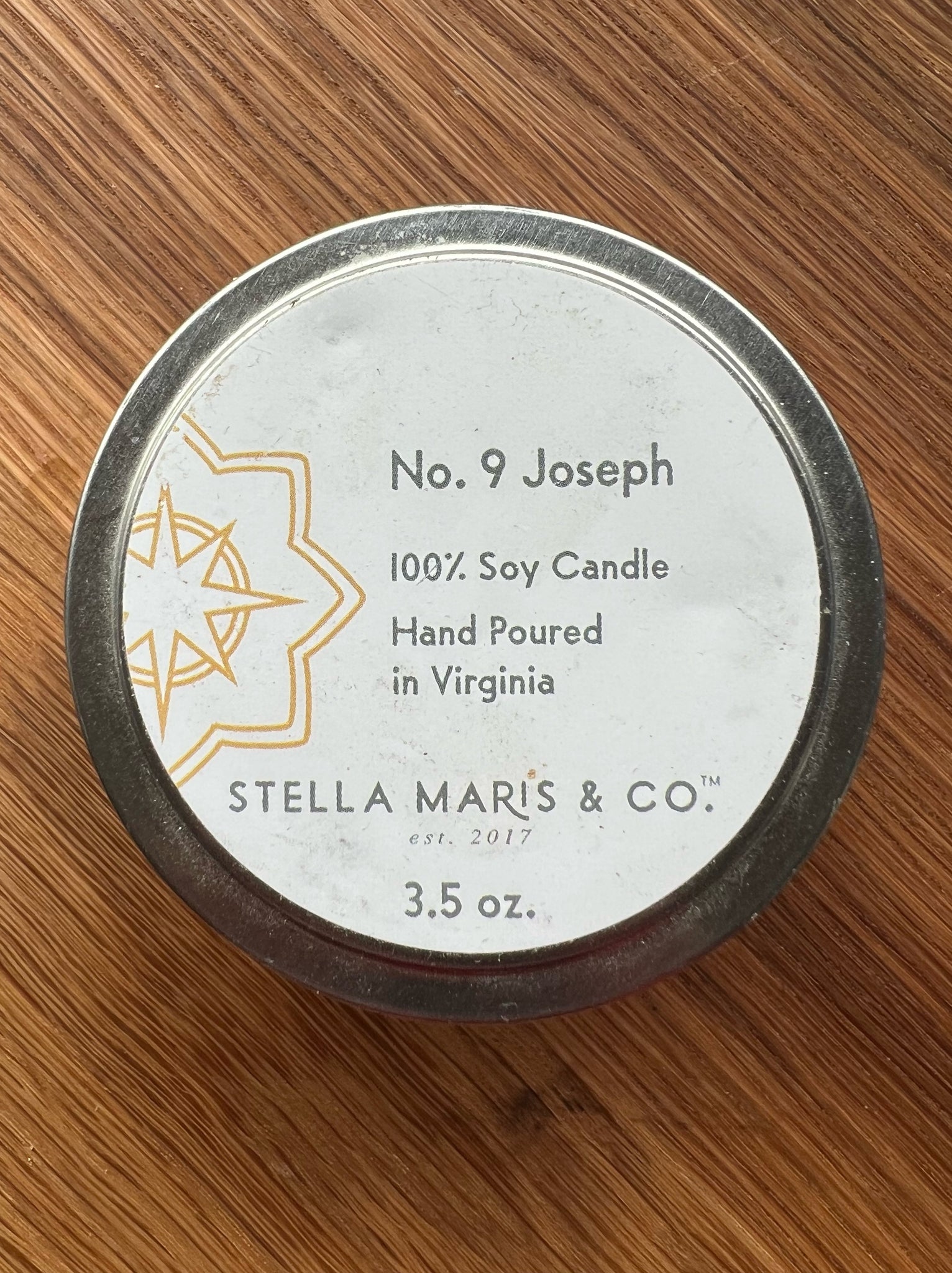 Stella Maris & Co. Travel Candles